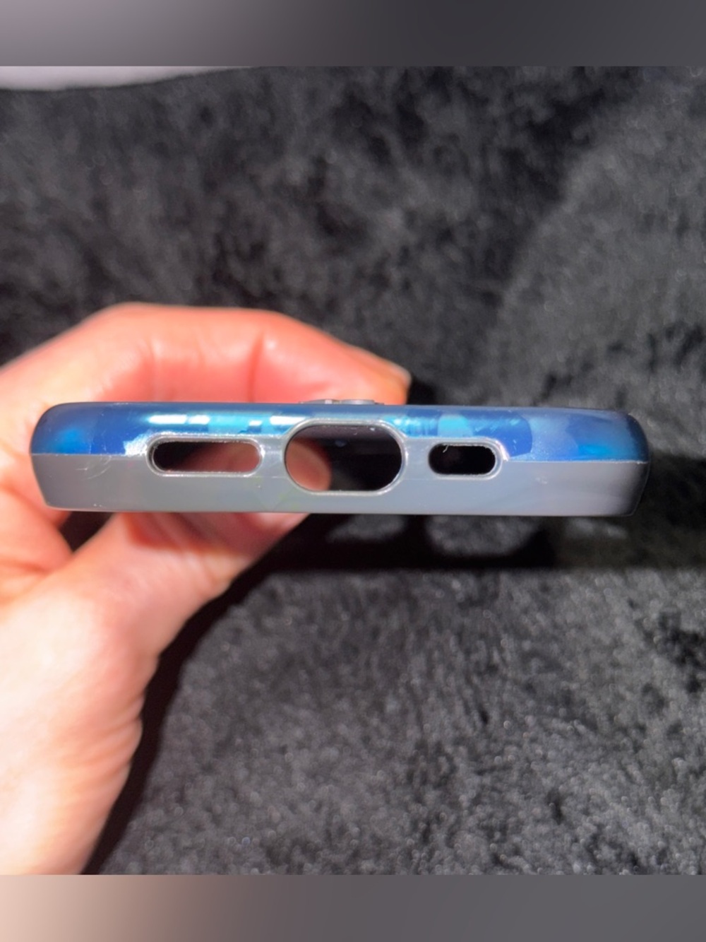 Velvet Caviar Navy/Dark Blue Leopard Print Phone Case - iPhone 16 PRO - Picture 12 of 15